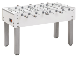 Игровой стол - футбол   Garlando G-500 Pure White H2O (143x76x88см)