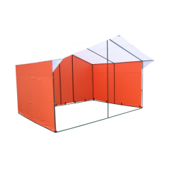 Торговые палатки Торговая палатка Домик 4 х 3 из квадратной трубы 20х20 мм