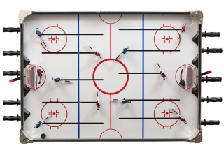 Хоккей Alaska с механическими счетами (101 x 73.6 x 80 см, серо-синий)