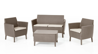 Комплект мебели Salemo Set 2 seat капучино