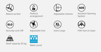 Шкаф Titan Tall Cabinet