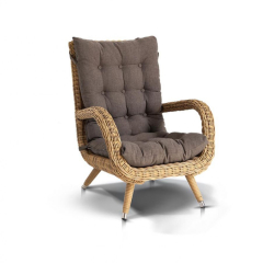 Кресло Толедо соломенного цвета