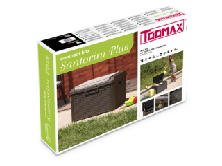 Пластиковый ящик для хранения Compact Box Santorini Plus (Италия)
