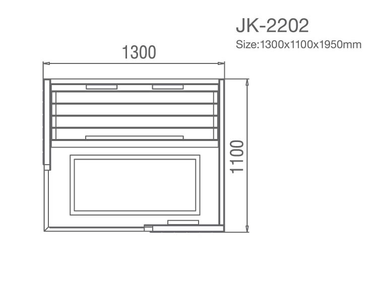 Инфракрасная сауна JK-R2202 - Схема (KOY)