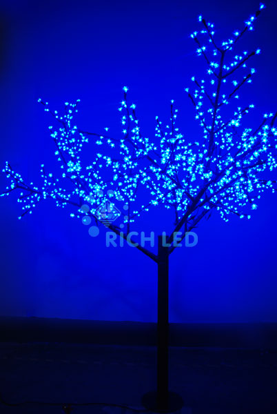 Светодиодное дерево Сакура 250 Rich LED (синее)