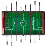 Игровой стол - футбол складной Maccabi (140x75x89, махагон)