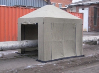 Палатка сварщика 3х3 м (Брезент)