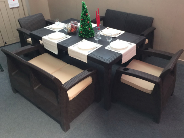 Обеденный комплект мебели Yalta Family Set (Fiesta)