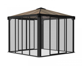 Беседка Gazebo Lebro 3000 Closed Grey