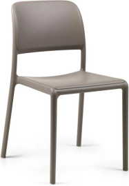 Стул пластиковый Riva Bistrot (49х54х83см) тортора