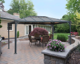 Беседка Martinique 3600 Garden Gazebo Grey