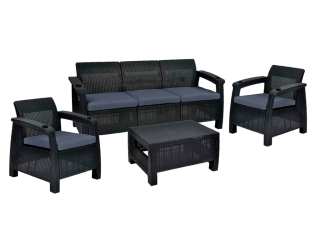 Обеденный комплект мебели Yalta Terrace Set Max (Triple Set)