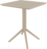 Стол пластиковый складной Sky Folding Table Ø60