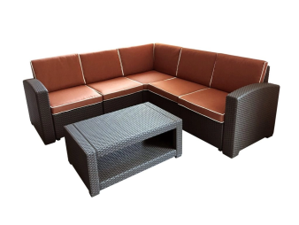 Комплект Rattan Premium Corner венге