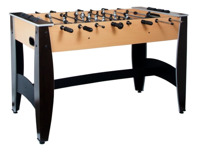 Игровой стол - футбол Hit (122x63.5x78.7 см, светло-коричневый)