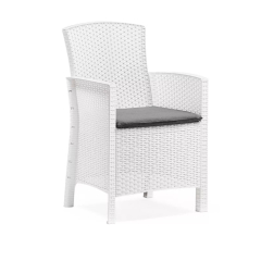 Пластиковое кресло Lido белое