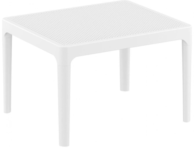 Столик пластиковый журнальный Sky Side Table (60х50х40см) белый
