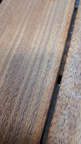 Столешница деревянная квадратная Iroko