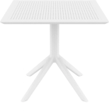 Стол пластиковый Sky Table 80 (80х80х74см) белый