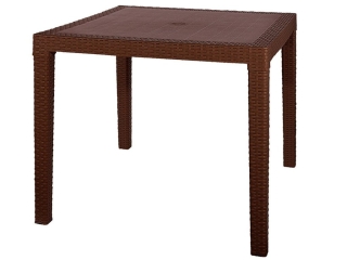 Стол Fiji Quatro Table ярко-коричневый