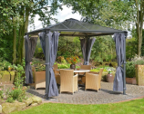 Беседка Gazebo Palermo 3000 Grey