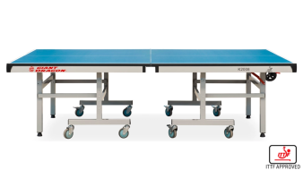 Теннисный стол складной для помещений K-2008 ITTF Indoor (274 Х 152.5 Х 76 см ) с сеткой