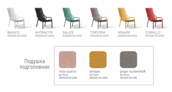 Лаунж-кресло пластиковое с подушкой Net Lounge